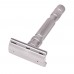 Aparelho De Barbear - Safety Razor Rockwell Model T2 Ajustável Brushed Chrome